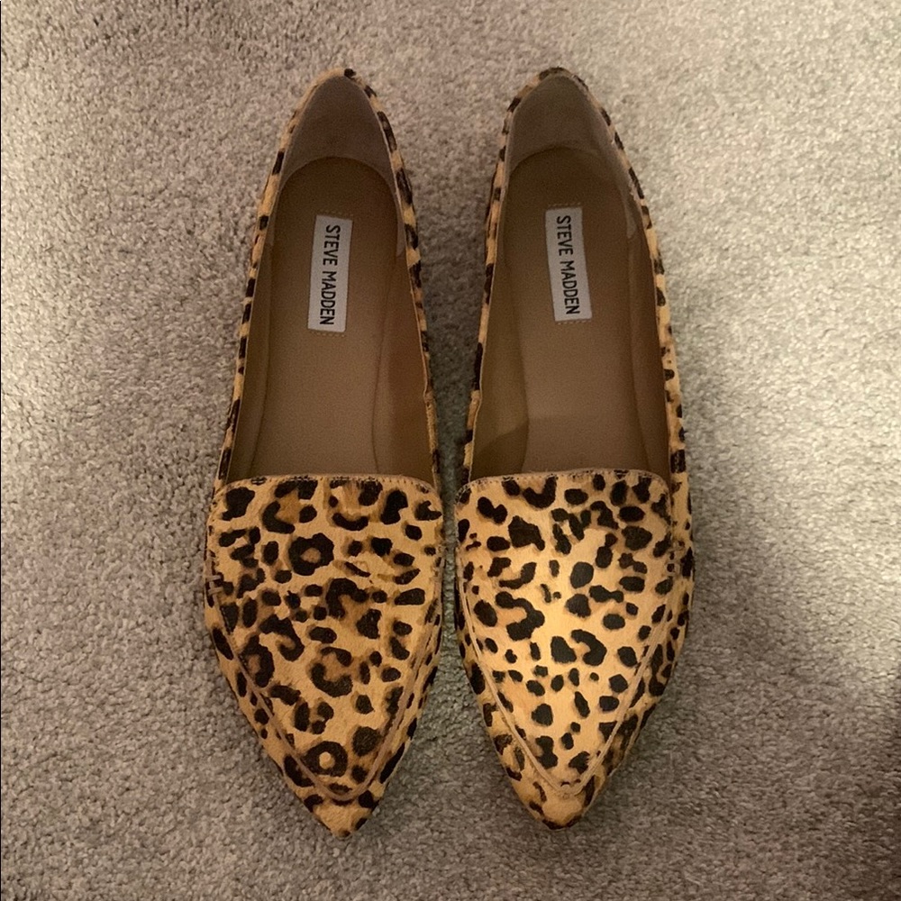 Steve Madden Leopard Print Women's Flats